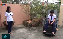 Học sinh chế tạo xe lăn thông minh cho người già, người khuyết tật