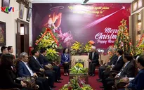 Trưởng Ban Dân vận Trung ương thăm, chúc mừng Giáng sinh tại Tòa Giám mục Bắc Ninh