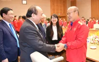 Chùm ảnh: Thủ tướng gặp mặt Đội tuyển Bóng đá Việt Nam