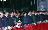 Dâng hương tưởng niệm 60 liệt sỹ thanh niên xung phong Đại đội 915