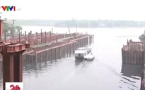 Dự án chống ngập 10.000 tỷ đồng: Tiềm ẩn mất ATGT xung quanh cống ngăn triều