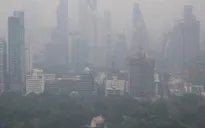 Bangkok, Thái Lan phun nước chống ô nhiễm không khí