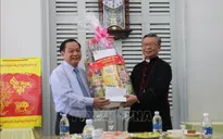 Bí thư Thành ủy Cần Thơ thăm Tòa Giám mục và cơ sở tôn giáo