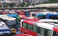 Bến xe Hà Nội chiều cuối trước kỳ nghỉ Tết Dương lịch