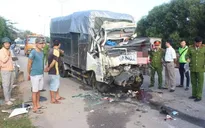 Ô tô tải đối đầu xe đầu kéo, 2 người thiệt mạng tại chỗ
