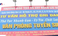 Tiếp tục phát hiện văn phòng tuyển sinh đào tạo lái xe rởm ở TP.HCM
