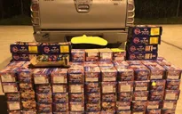 Thu giữ 350kg pháo lậu tại Nghệ An