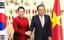 Chủ tịch Quốc hội hội đàm với Chủ tịch Quốc hội Hàn Quốc