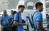ẢNH: ĐT Việt Nam gấp rút lên đường sang Malaysia