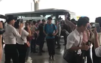 ĐT Việt Nam đến sân bay Nội Bài, lên đường sang Malaysia
