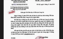 Nghi vấn cô giáo đánh học sinh ở Long An: Bộ GD-ĐT yêu cầu xác minh
