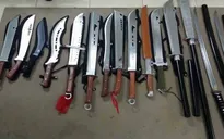 Triệt phá kho vũ khí lớn ở vùng ven TP.HCM