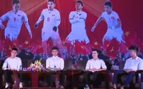 VIDEO: Tỉnh Hải Dương chào đón 4 cầu thủ U23 Việt Nam