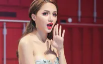 Hương Giang Idol tích cực tập cawalk cho Hoa hậu chuyển giới
