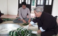 Làng nghề bánh chưng, giò chả Ước Lễ vào vụ Tết
