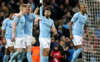 Aguero lập poker giúp Man City đè bẹp Leicester