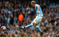 De Bruyne vượt mặt Messi và Ronaldo để trở thành vua kiến tạo
