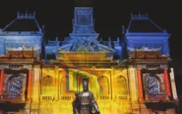 TP.HCM: Trình diễn 3D Mapping tại đường hoa Nguyễn Huệ
