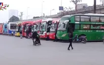 Các bến xe ở Hà Nội thông thoáng ngày cận Tết