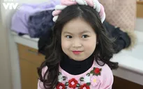 Con gái MC Thu Hương xinh như thiên thần