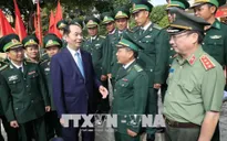 Chủ tịch nước Trần Đại Quang thăm, chúc Tết tại tỉnh Kon Tum