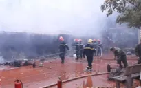 Lạng Sơn: Cháy lớn ở đền thờ Mẫu do đốt vàng mã