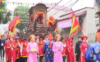 Khai hội đền Hai Bà Trưng (Mê Linh, Hà Nội)