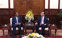 Chủ tịch nước Trần Đại Quang tiếp Đại sứ Mozambique chào từ biệt