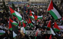 Người dân Palestine phản đối Mỹ chuyển Đại sứ quán