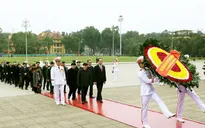 Lãnh đạo Đảng, Nhà nước vào Lăng viếng Chủ tịch Hồ Chí Minh