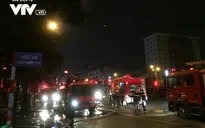Hà Nội: Cháy lớn trên đường Trần Duy Hưng, chưa xác định được thiệt hại