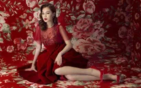 Giang Hồng Ngọc tung bộ ảnh đón Tết ngập tràn sắc đỏ