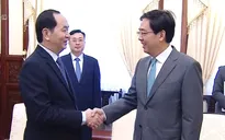 Chủ tịch nước tiếp Đại sứ Trung Quốc chào từ biệt