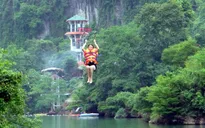 Phong Nha - Kẻ Bàng sắp có hệ thống đu dây mạo hiểm dài nhất thế giới
