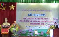 Duy Tiên, Hà Nam trở thành đô thị loại IV