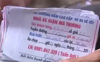 Tình trạng lừa đảo vé xe Tết