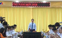 Đồng chí Võ Văn Thưởng thăm, chúc Tết Vùng 2 Hải quân