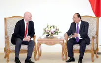 Thủ tướng Nguyễn Xuân Phúc tiếp Chủ tịch FIFA