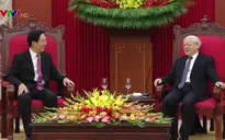 Tổng Bí thư Nguyễn Phú Trọng tiếp Đại sứ Trung Quốc đến chào từ biệt