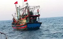 Cứu 10 ngư dân gặp nạn ở gần Vịnh Bắc Bộ
