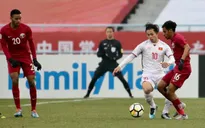 VIDEO: Tổng hợp diễn biến hiệp một U23 Qatar - U23 Việt Nam