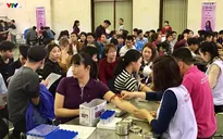 Khai mạc lễ hội "Xuân hồng" hiến máu nhân đạo
