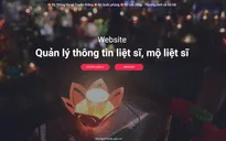 Sẽ công bố Cổng thông điện tử về mộ liệt sỹ trước ngày 27/7
