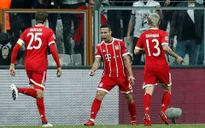 Thắng dễ Besiktas, Bayern Munich tiến vào tứ kết Champions League