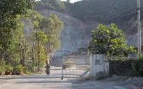 Tiếp tục chặn đường ngăn xe ben vào mỏ đá Hòn Thị, Nha Trang