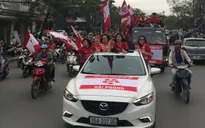 HOT: CĐV Hải Phòng "quẩy" tưng bừng trước trận CLB Hải Phòng đón tiếp Hoàng Anh Gia Lai