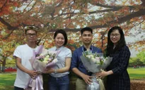 GLTT cùng ê-kíp làm phim VTV Đặc biệt - Miền đất hứa