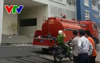 Vụ cháy chung cư tại TP. Hồ Chí Minh: Khói lửa bất ngờ bùng phát trở lại tại khu vực hầm để xe