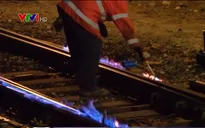Mỹ: Làm nóng đường sắt ở New York để chống đỡ bão tuyết