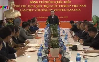 Phó Chủ tịch Quốc hội Phùng Quốc Hiển thăm và làm việc tại Tanzania